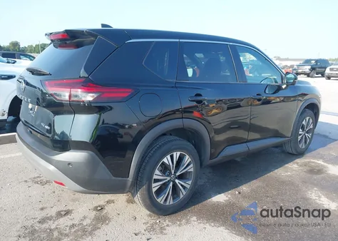 2021 Nissan Rogue Sv Intelligent Awd из США, поврежденный, VIN 5N1AT3BB2MC718189